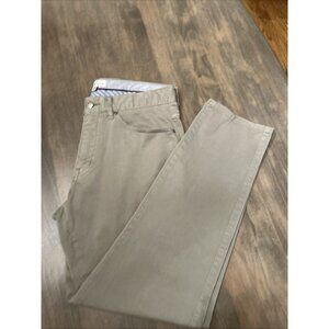 Peter Millar Four Way Stretch Five Pocket Pants Mens Size 32 Gray Career